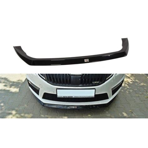 Rajout Pare Chocs Avant V Skoda Octavia Rs Kits Carrosserie