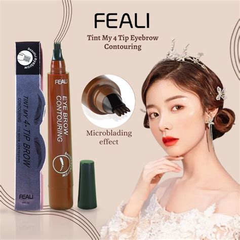 Jual Feali Eyebrow Contouring Pensil Alis Feali Waterproof Shopee