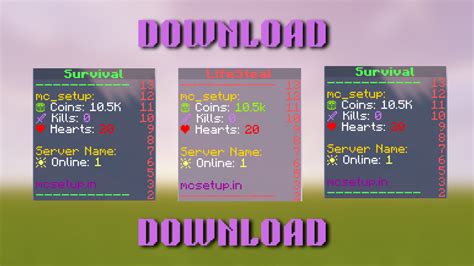 Scoreboardyml Mc Setup