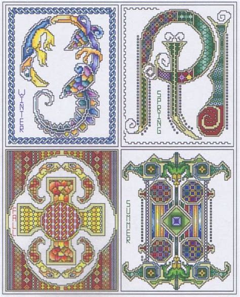 Year Round Celtic Cross Stitch Pattern By Mike Vickery