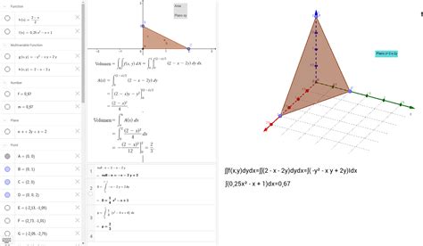 Volumen D Geogebra