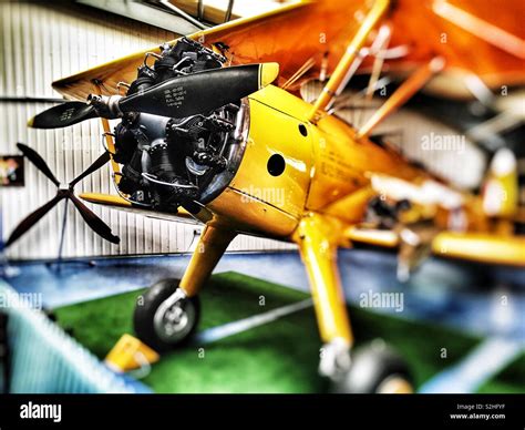 Boeing Stearman Pt Kaydet Ww Biplane Trainer Stock Photo Alamy