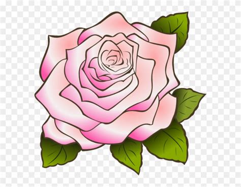 Free Download Pink Rose Clip Art At Clker Com Vector Clip Art Online