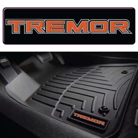 Ford Tremor WeatherTech Floor Mat Badge