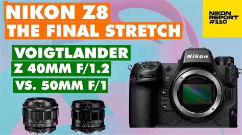 Nikon Z The Final Stretch Voigtlander Z Mm Vs F Flashguns