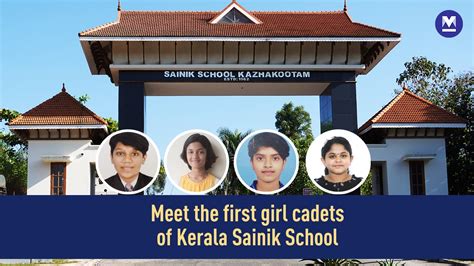 In a first, girl students march their way to Sainik School ...