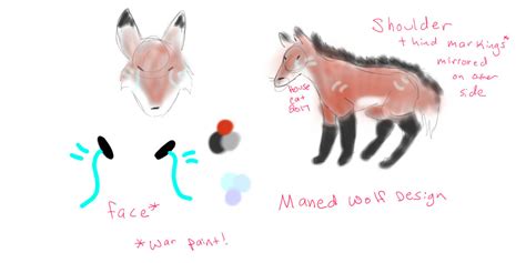 Maned Wolf Character Design With Color By House Cat On Deviantart