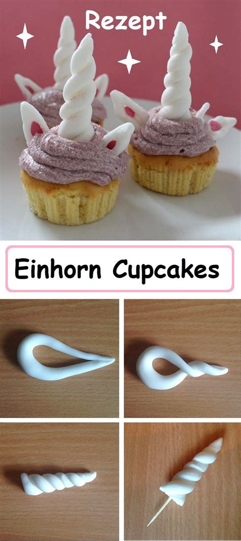 Einhorn Muffins Backen I Rezept I Lecker Und Einfach I Rezepte Und Ide