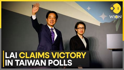 President Elect Lai Ching Te Vows To Defend Taiwan From China Intimidation Wion News Youtube