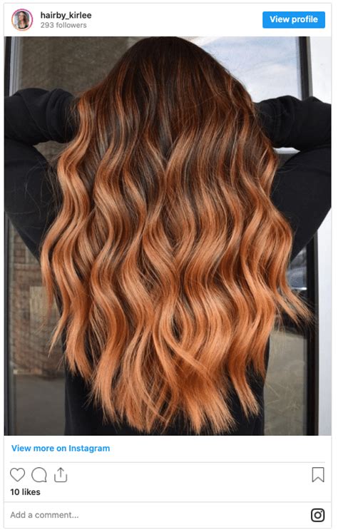 Copper Balayage How To Get The Shimmering Look