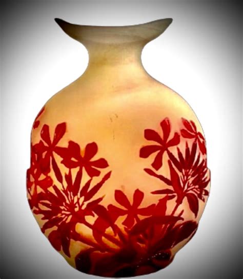 Proantic Vase Gourde D Emile Galle