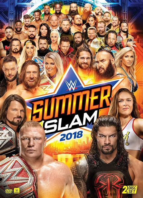 Wwe Summerslam 2018 Dvd Wwe Wwe Wwe Seth Rollins