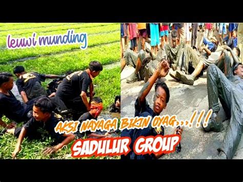 Keseruan Nayaga Dijalan Bikin Euneur Satu Kampungls Sadulur Group