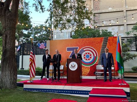 Us Embassy In Baku Celebrates Us Independence Day Photo Trendaz