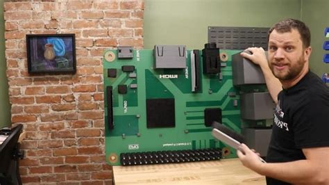 Youtuber Cria Um Raspberry Pi B Gigante Que Funciona Mesmo