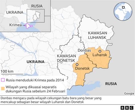 Perang Ukraina Mengapa Donbas Kini Jadi Target Minimum Invasi Rusia