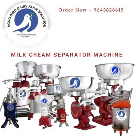 Agro Bird 500 Liter Per Hour 500LPH Cream Separator At Rs 40000 In