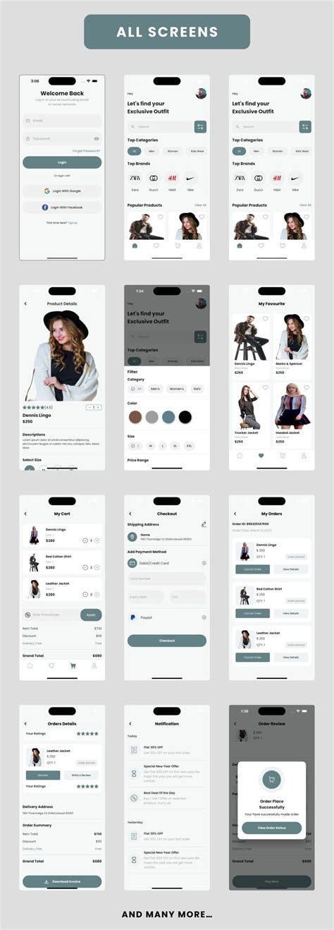 Style App Flutter Mobile App Template Flutter Ecommerce Code Market