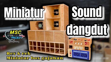 Bok Ini Khusus Sound Dangdut Miniatur Sound System Ramayana Dhehan