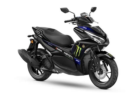 2022 Yamaha Aerox 155 Monster Energy MotoGP Edition Launched At INR 1