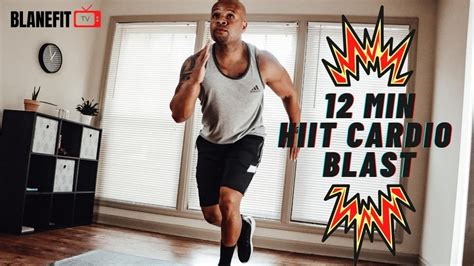 12 Minute Hiit Cardio Blast Calorie And Fat Burning Cardio Workout