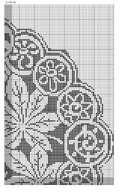 358 6 Gabbach Crochet Art Diagram