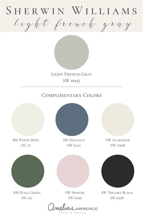 Sherwin Williams Light French Gray Paint Palette Best 51 Off