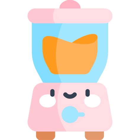 Blender Kawaii Flat Icon