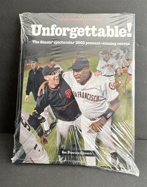 Unforgettable The Giants Spectacular 2002 Pennant Winning Season By