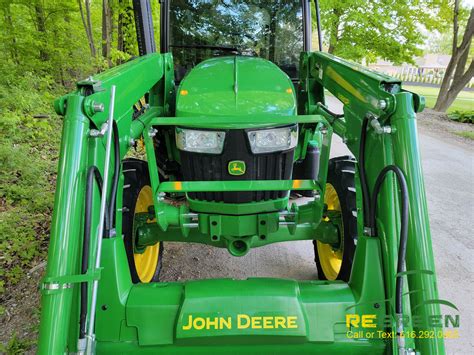 John Deere E Utility Cab Tractor Loader Regreen Equipment