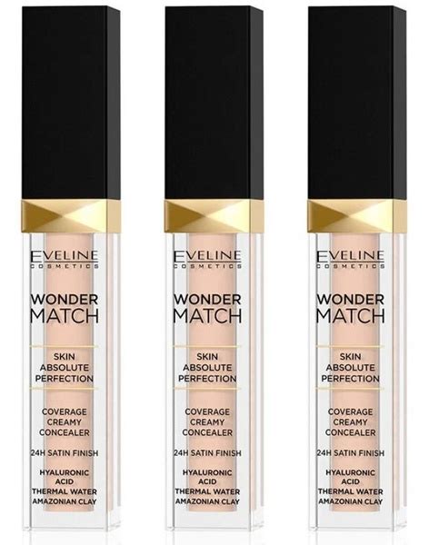 Eveline Cosmetics Кремовый консилер для лица Wonder match, №015 Natural ...