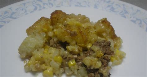 My Recipe Book Tater Tot And Rice Casserole