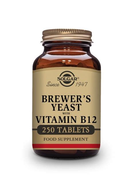 Solgar Brewer S Yeast With Vitamin B12 250 Tabs Bwell Pharmacy