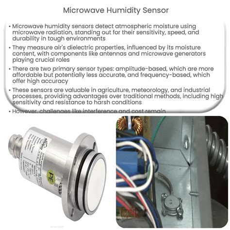 Microwave humidity sensor | How it works, Application & Advantages