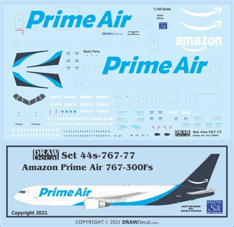 Amazon Prime Air Fs Draw Decal