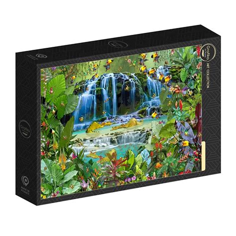 Puzzle François Ruyer Waterfall Grafika F 32267 500 pieces Jigsaw