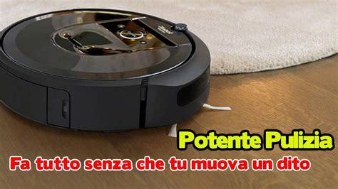 IRobot Roomba I7156 Robot Aspirapolvere Wi Fi Programmabile Con App