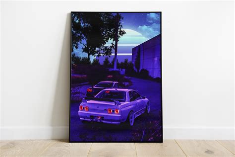 Nissan Skyline Poster - Shark Shirts