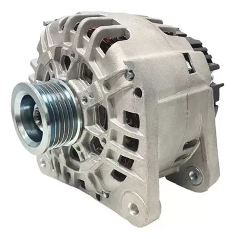 Alternador Renault Master 2 5 2000 Polia De Ferro Estria