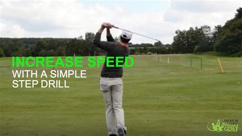 How To Increase Swing Speed And Improve Swing Sequence With The Step