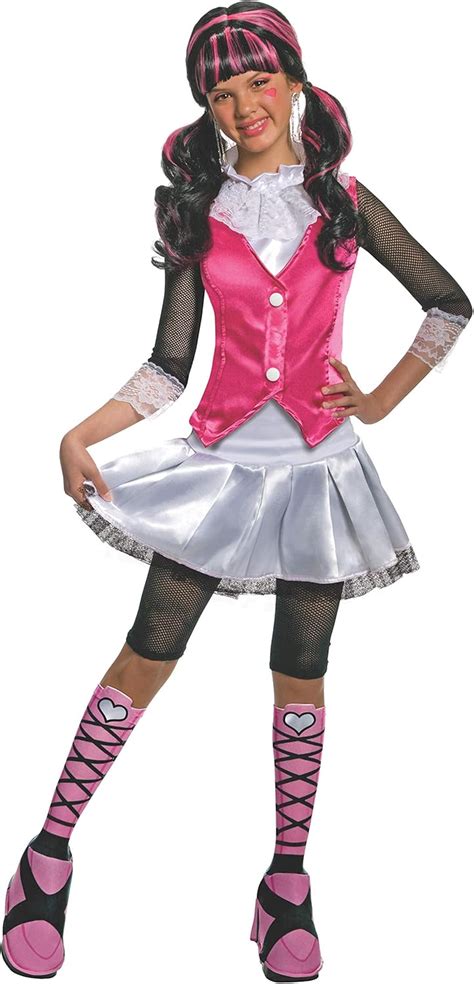 Amazon.com: Monster High Deluxe Draculaura Costume - Small : Toys & Games