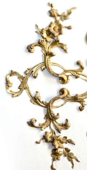 Ornate Gold Metal Object