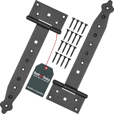 Kotarbau Set Di Cerniere Per Cancello Legno Mm Polvere