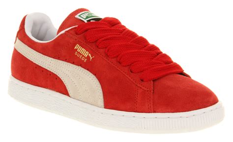 Puma Suede Classic in Red for Men | Lyst