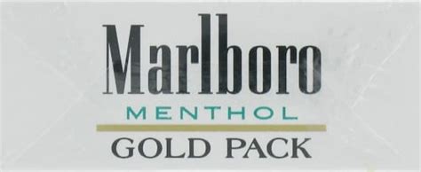 Marlboro Gold Pack Menthol Cigarettes 1 Ct Kroger