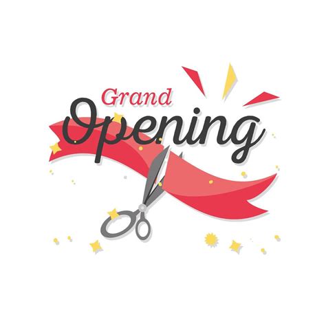 Grand Opening Banner Clip Art