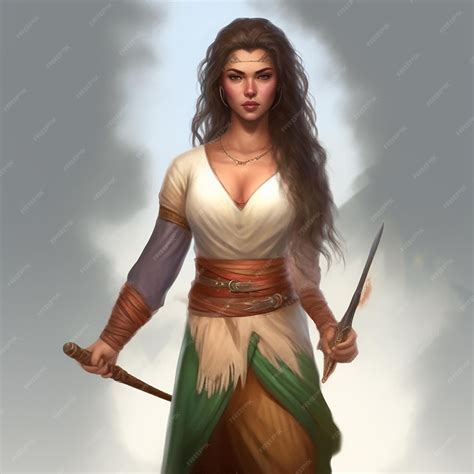 Premium Photo | Ethnic Goddesses and Fearless Warriors A Diverse