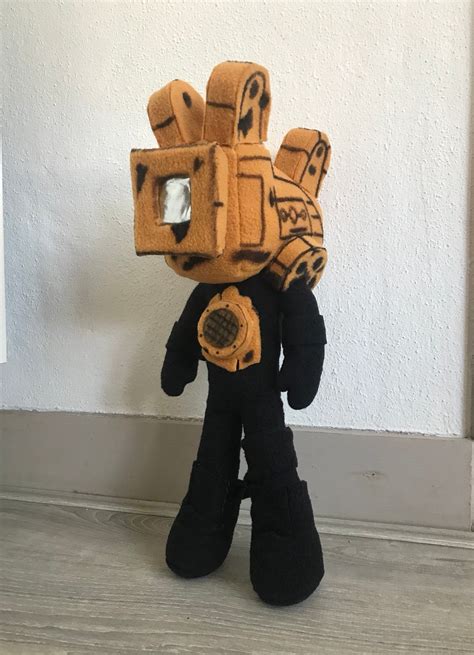 Projector Man Plushie- Handmade- Fanmade (Unofficial)-Projectionist ...