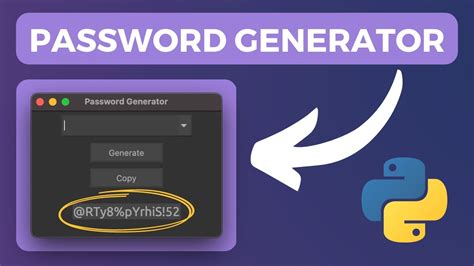 Simple Password Generator Python Tutorial Youtube