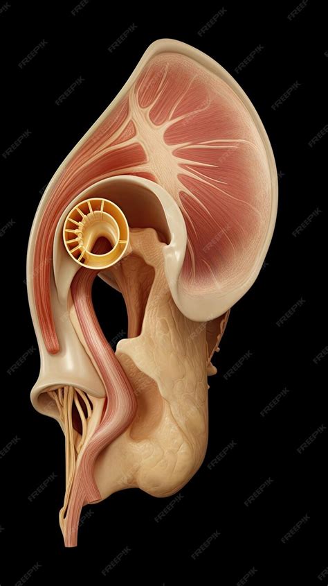 Premium Photo | A diagram of the inner ear